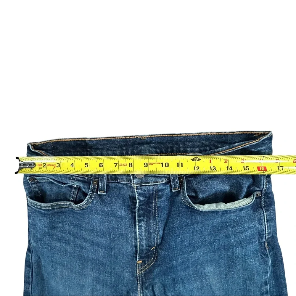 Levis 510 Skinny Fit Jeans Mens 34x30 Blue Denim WaterLess Stretch